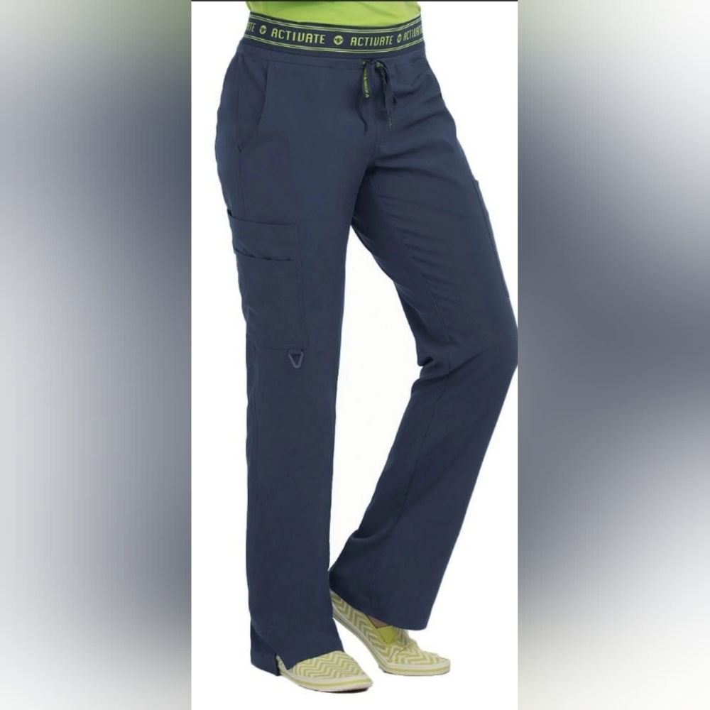 Med  Couture Navy Scube Pants Size Small